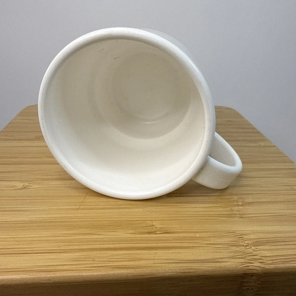 Tupperware Coffee Mug Cup BEST DAD White‎ W/ Handle 2224 VTG 90s Retro